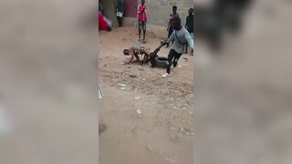 Man Accused Of Robberies Burned Alive By Mob