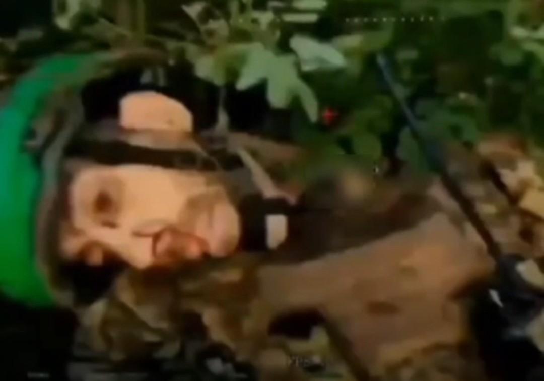 Remains of a failed Ukrainian assault.