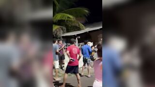 Thief’s Rooftop Getaway Ends in Street Justice