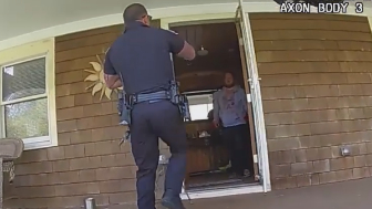 Bodycam shows deadly shooting of a man who stabbed his mother over 40 times on Mothers Day