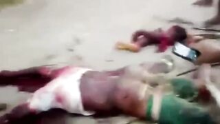 Classic: Rapist Dismembered with blows from an axe, lots up the ass