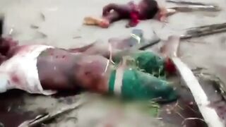 Classic: Rapist Dismembered with blows from an axe, lots up the ass