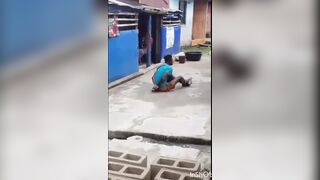 Angry Man Sets An Alleged Thief On Fire