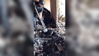 Ukrainian pirate finds his friend.