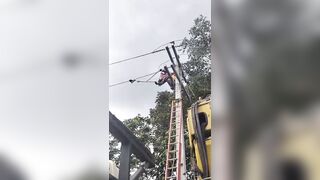 Worker Electrocuted, Killed By Live Wires