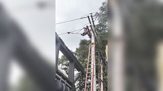 Worker Electrocuted, Killed By Live Wires