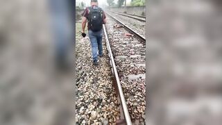 Drunk Man Lost Limbs, Life On Railway Tracks