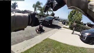 Suicidal man shot by LASD deputies when he charged at them with a knife