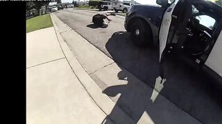 Suicidal man shot by LASD deputies when he charged at them with a knife