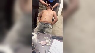 Handcuffed Man Tortured By Police In Mexico