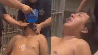 Handcuffed Man Tortured By Police In Mexico