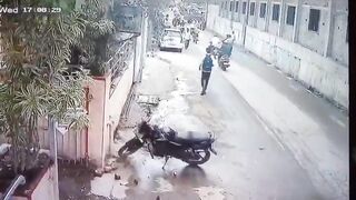 Woman Seriously Injured Following Stray Bull Attack In India