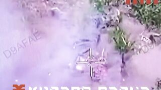 A drone landed on Ivan's face.