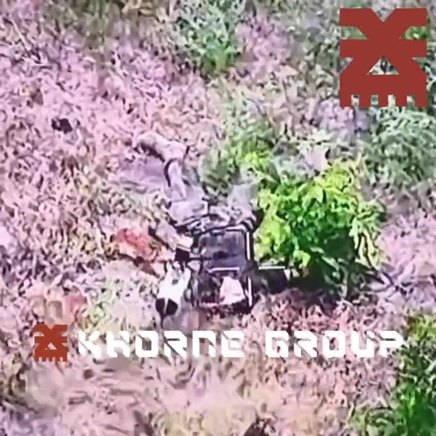 A drone landed on Ivan's face.