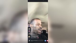 Thug Shoots Himself In Mouth During Police Chase In USA On FB LIVE