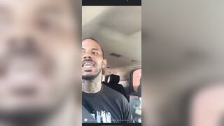 Thug Shoots Himself In Mouth During Police Chase In USA On FB LIVE