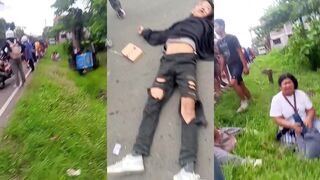 Man dies slow death after road accident