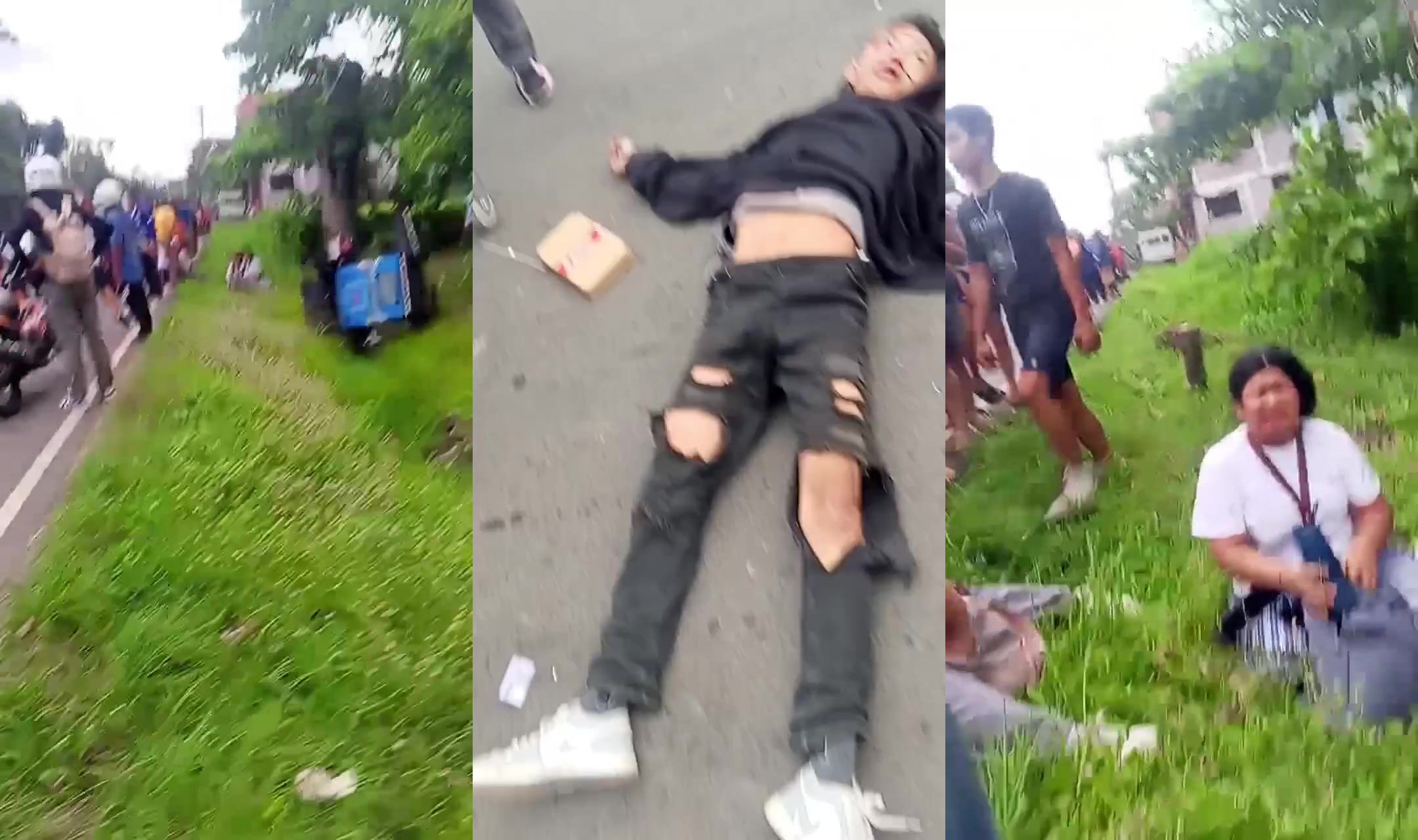 Man dies slow death after road accident