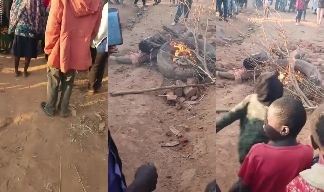 And heres the woman burned alive!