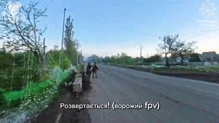 Predator team cleaning roads from ambush drones, and armed traps