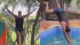 Man died while diving into a resort swimming pool in India