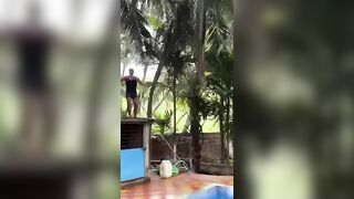 Man died while diving into a resort swimming pool in India