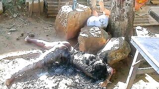 Two women executed by gang; one charred: see images