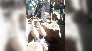 Two women executed by gang; one charred: see images
