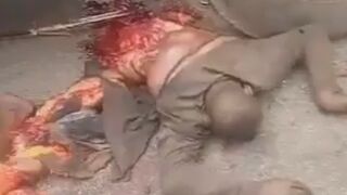 Truck Ripped Rickshaw Driver In Halves in Nigeria