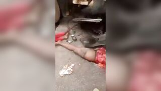 Truck Ripped Rickshaw Driver In Halves in Nigeria