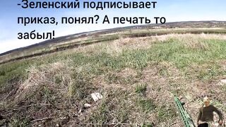RU saboteur unit storms a UA position