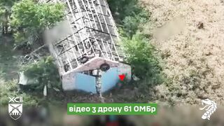 Destroying of a ruzky flag carriers, who "captured" Novoselivka and Hulaypilske