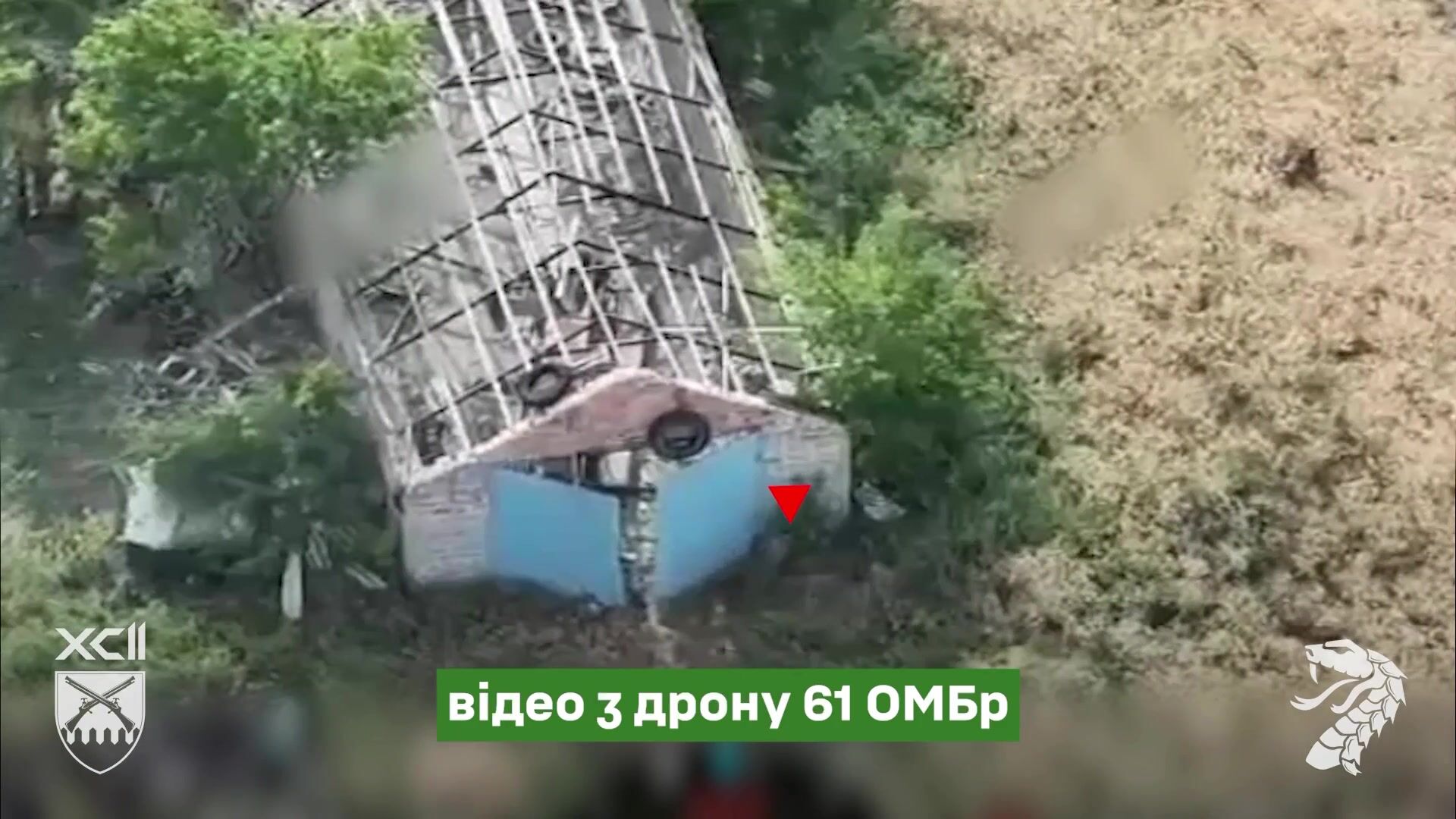 Destroying of a ruzky flag carriers, who "captured" Novoselivka and Hulaypilske