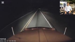 Truck Dashcam Captures Death Of Motorcyclist In Colombia