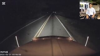 Truck Dashcam Captures Death Of Motorcyclist In Colombia
