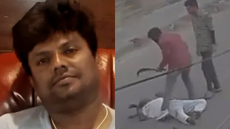 Man Chased And Murdered With A Sickle On A Busy Road In India