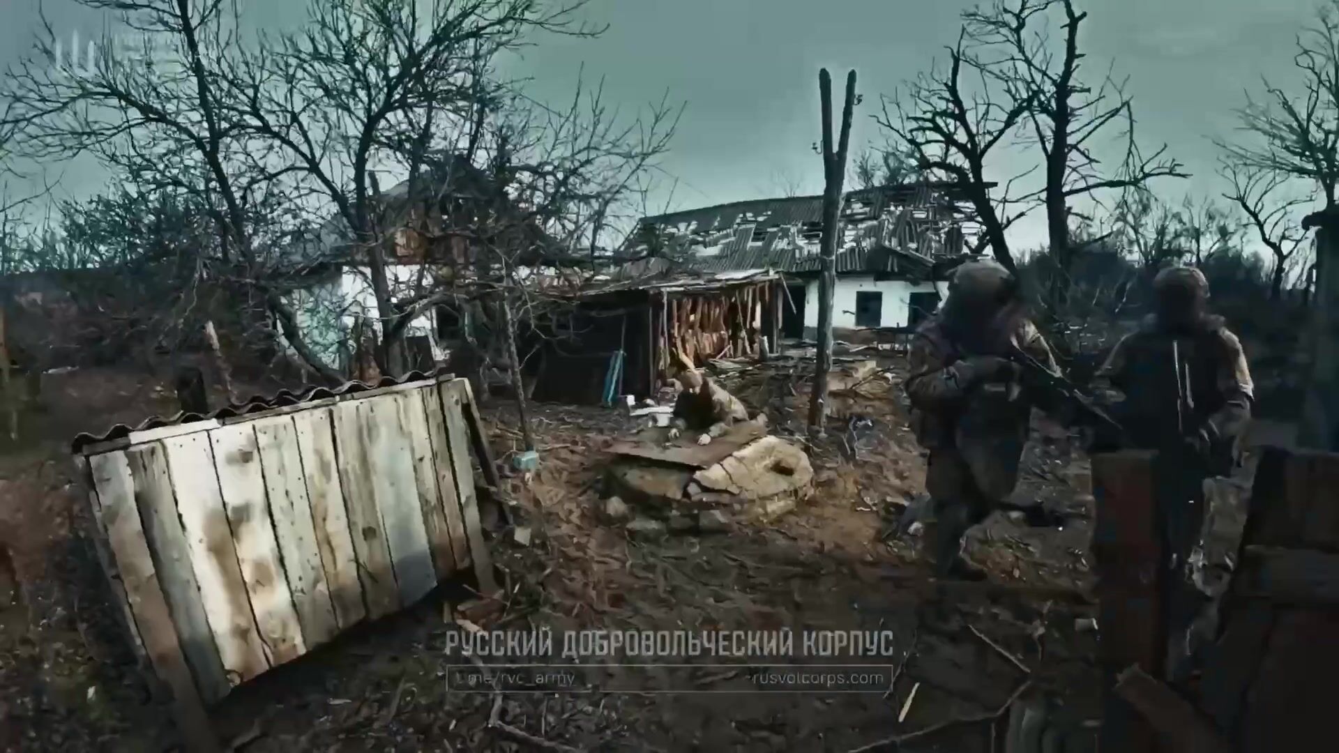Russian Volunteer Corps fighting Russian forces located Zaporizhia