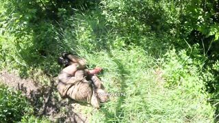 WAR CRIME: The execution of the wounded Russian soldier