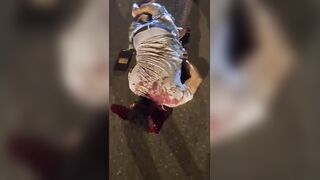 Gruesome Aftermath Of Traffic Accident In Ecuador