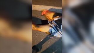 Gruesome Aftermath Of Traffic Accident In Ecuador