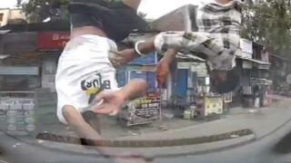 One Dead After Car Smashes Into Motorcycle, Ejecting Two Riders Into Air