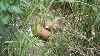 Part of a woman's dismembered body