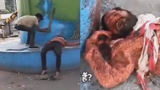 Sleeping Worker Gets Clubbed To Death Following Dispute In India