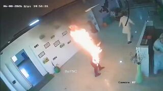 Employee Self Immolates After Company Fooled Him