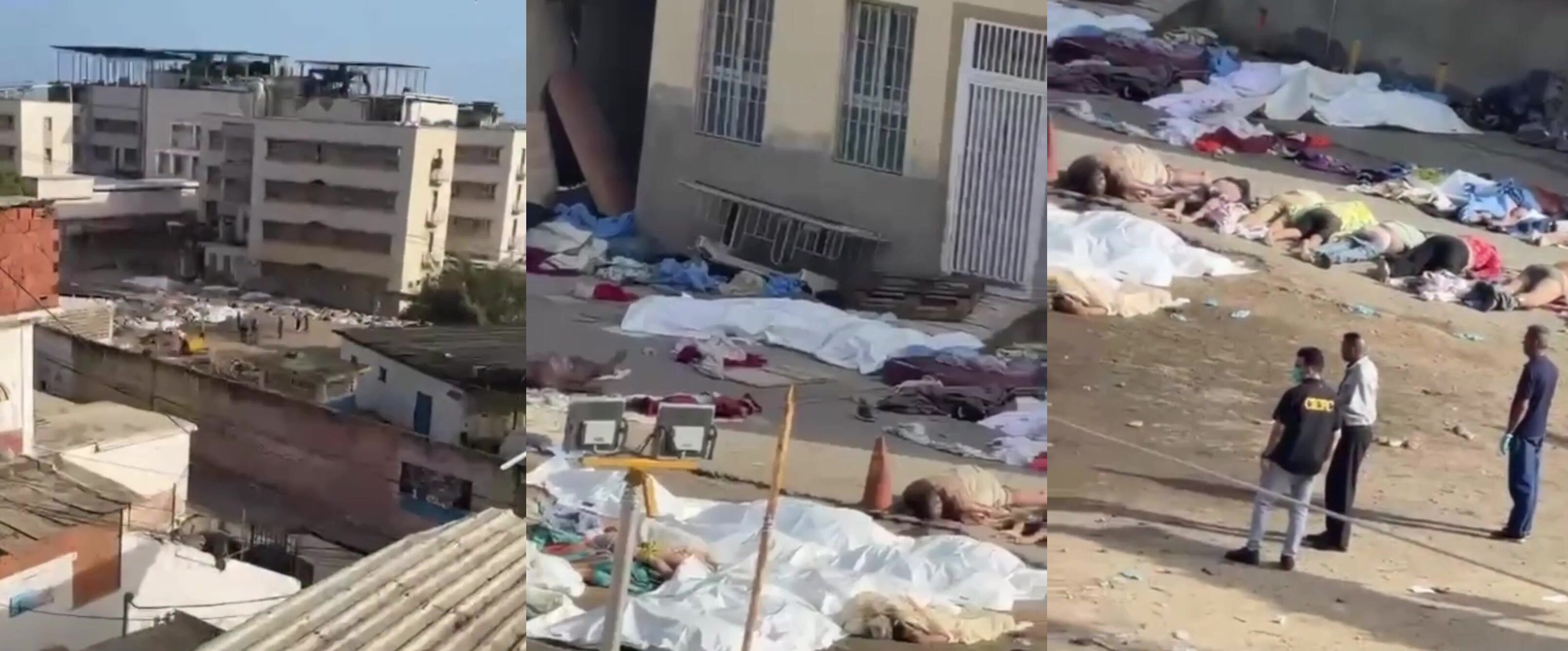 Open Air Morgue In Venezuela