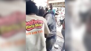 Shoplifting Woman Humiliated In Zimbabwe