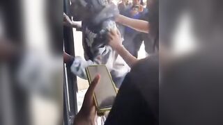 Shoplifting Woman Humiliated In Zimbabwe