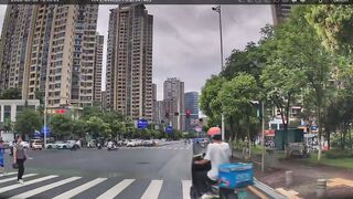 Stupid bitch ran a red light and knocked down the child