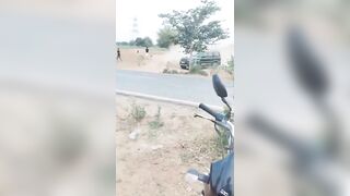 Man Chased And Crushed By SUV In India