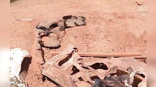 Moment Army Truck is Vaporized by Roadside IED Planted By JNIM